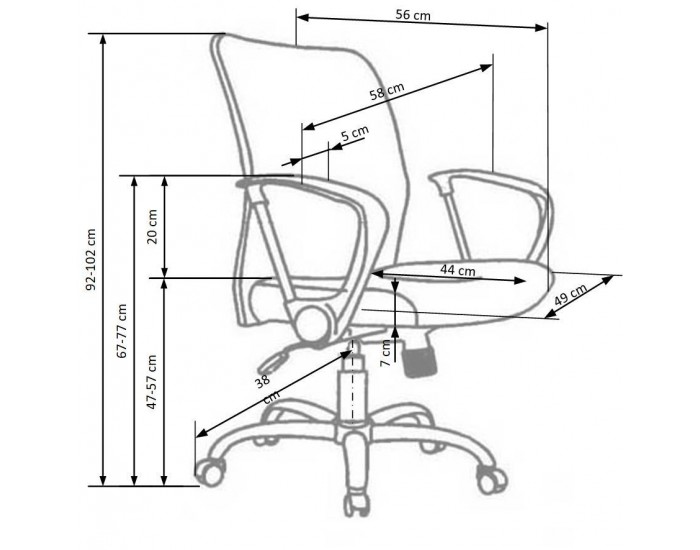 Офис стол BM-Tony 1