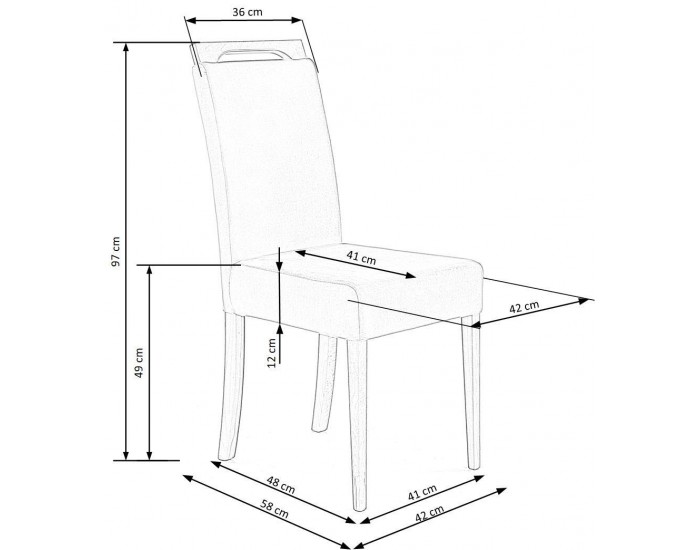 Трапезен стол BM-Clarion 1