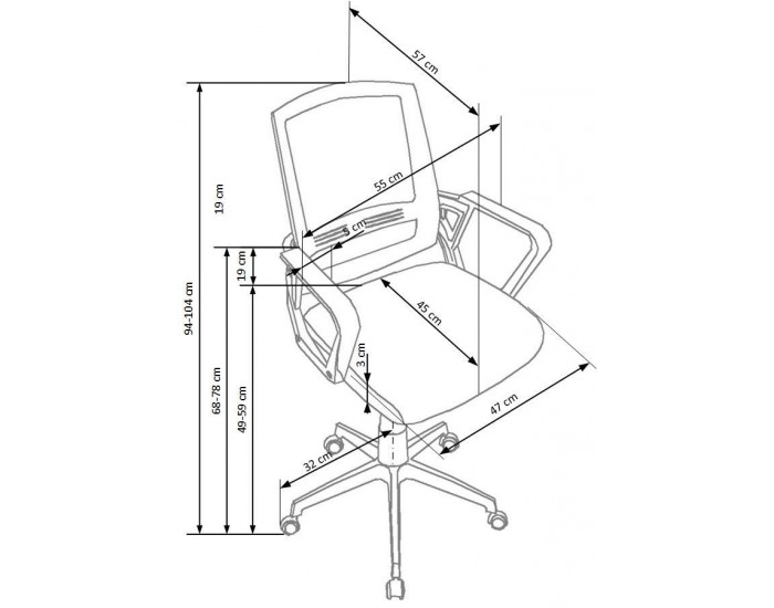 Офис стол BM-Ascot 1
