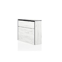 Ракла Mod 2039, Дъб крафт и бял - Bogdan Furniture I