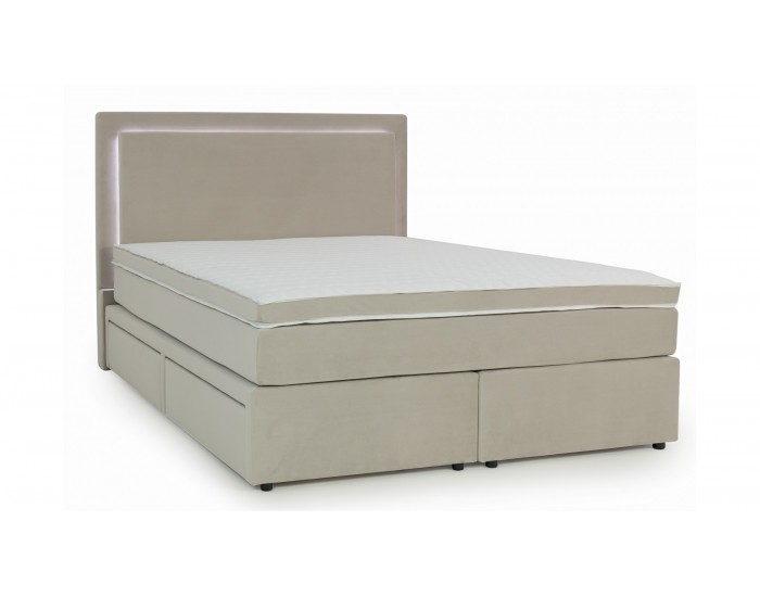 Легло Irnika Box Spring без табла с чекмеджета