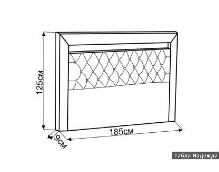 Легло Himara Box Spring с табла Nadezhda