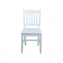 Стол BM-Hisar 42/52/89, цвят Бял, мебели от Буков масив - Градина