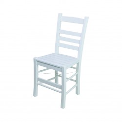 Стол BM-Rino 2, 41/45/87, цвят Бял, мебели от Буков масив - Градина