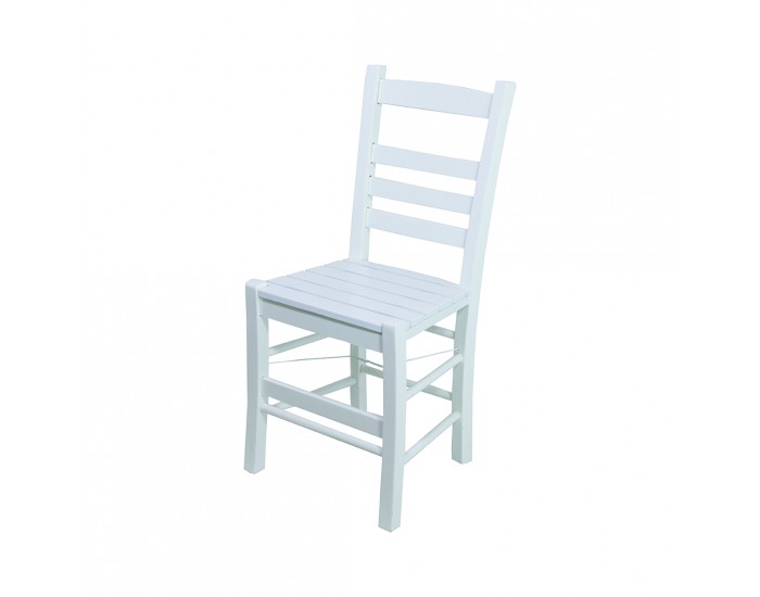 Стол BM-Rino 2, 41/45/87, цвят Бял, мебели от Буков масив