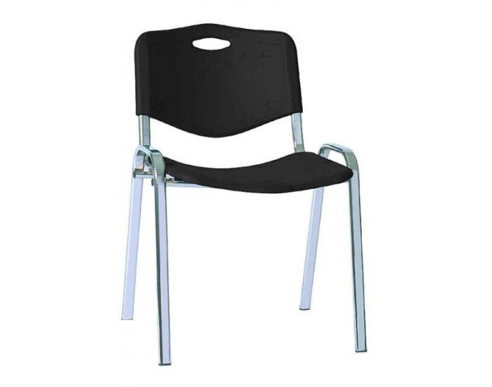 Посетителски офис стол Iso plastic chrome