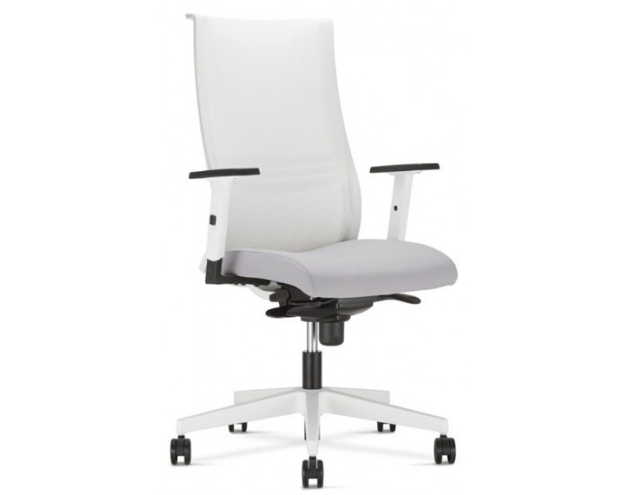 Работен офис стол Altum white