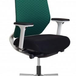 Работен офис стол Denuo Mesh Plus White ST55POL LSH2 - Столове