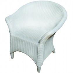 Стол ратан бял - Градински столове