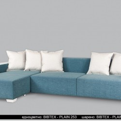 Ъглов диван Leonardo M3 BM, с ракла, разтегателен - Мека мебел