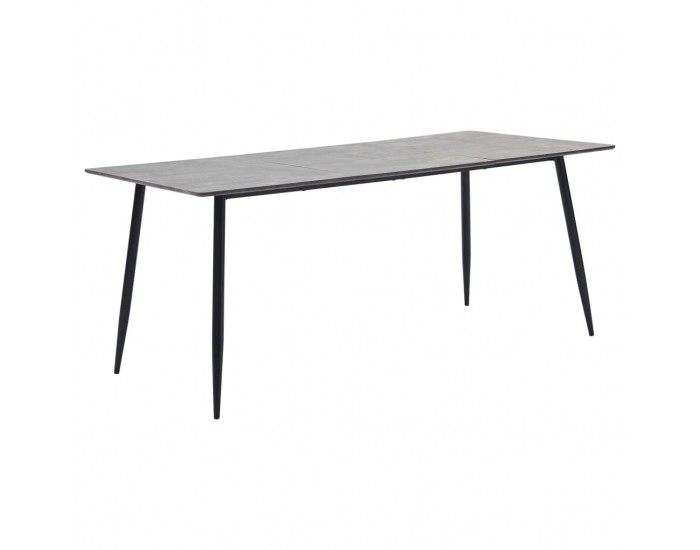 Sonata Трапезна маса, сива, 180х90х75 см, МДФ