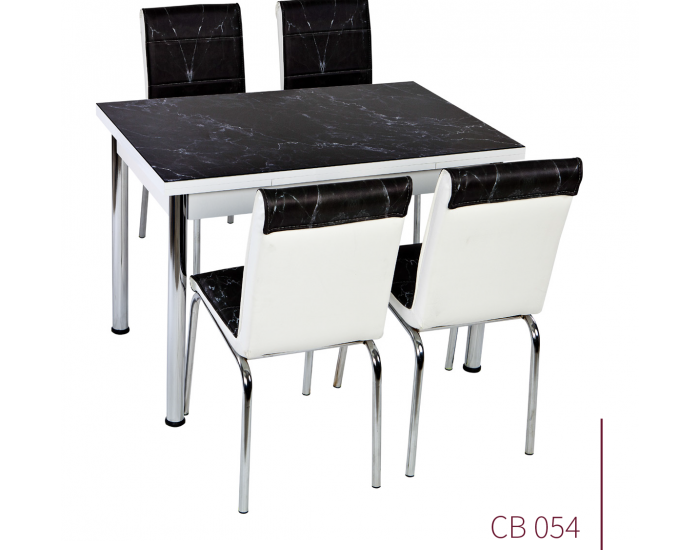 Комплект Маса с 4 стола CB054