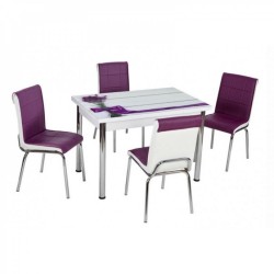 Комплект Маса с 4 Стола CB071 - Комплекти маси и столове