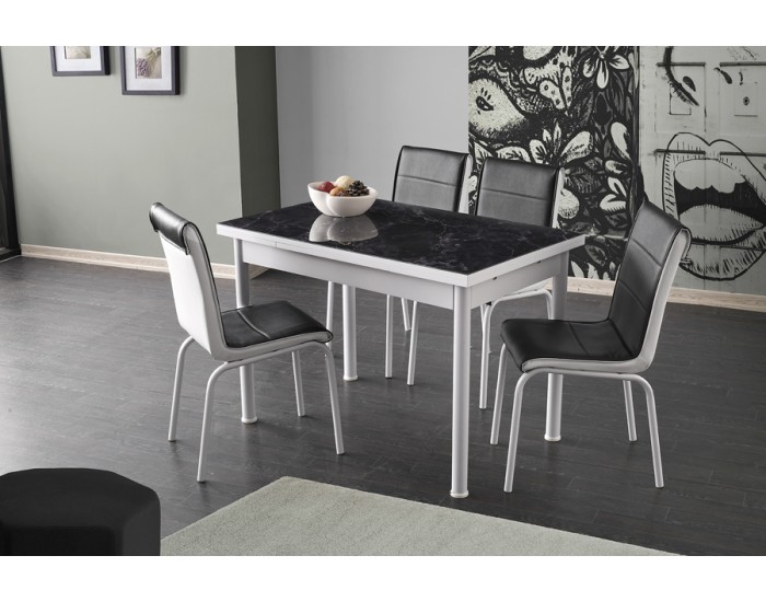 Трапезна маса Model 1257 със столове Model 2957 Трапезна маса Model 1257 със столове Model 2957