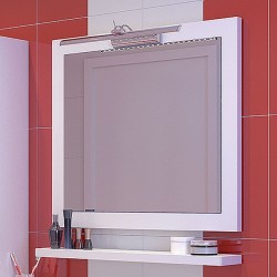 Огледало за баня New Line, LED осветление - Шкафове за баня