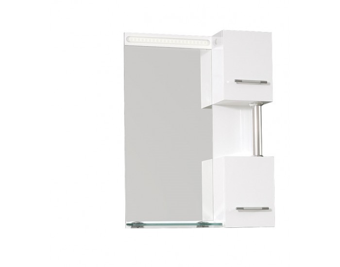 Горен шкаф за баня Krista, LED осветление