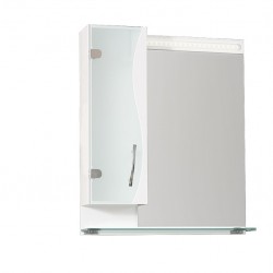 Горен шкаф за баня Melani, LED осветление - Шкафове за баня