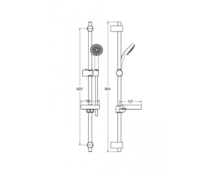 Душ комплект Vidima SevaJet B9372AA