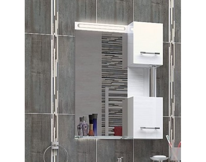 Горен шкаф за баня Krista, LED осветление