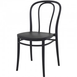 Стол Victor, черен - Градински столове