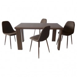 Комплект Мебели Богдан BМ-293В-С293, кафяв/орех - Комплекти маси и столове