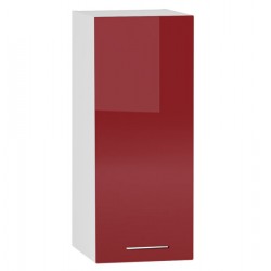 Горен шкаф B 30/72-E20, червен гланц - Модулни кухни