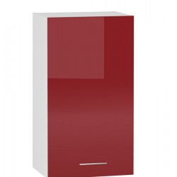 Горен шкаф B 40/72-E20, червен гланц - Модули Ferrara