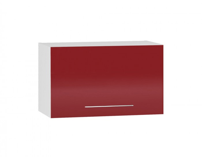 Горен шкаф с клапваща врата ВМ 60/36-Е20, червен гланц