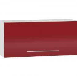 Горен шкаф - BM 80/36-E20/с клапваща врата, червен гланц - Модули Ferrara