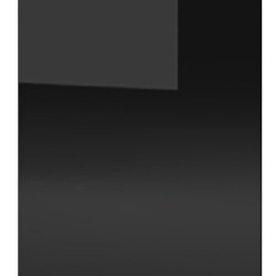 Врата с дръжка за миялна 713/596-Е20, черен гланц - Модулни кухни