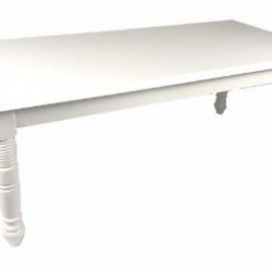 Холна маса Мебели Богдан Loni-E20, бяла - Холни маси