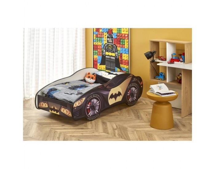 Детско легло Мебели Богдан Spidercar-E20, с включен матрак