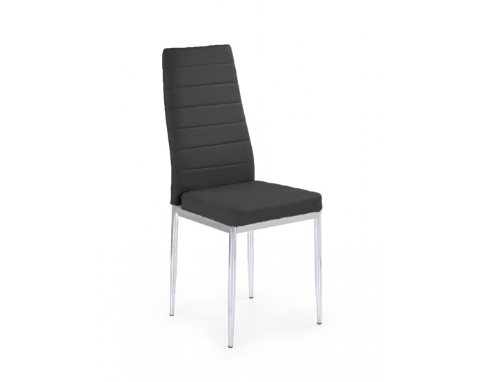 Трапезен стол Мебели Богдан модел BM204C черен - Трапезни столове