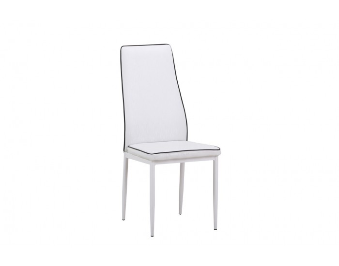 Трапезен стол Мебели Богдан модел BM261 бял - Трапезни столове