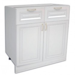 Долен шкаф Michelle H 80/87-E20, с две врати и две чекмеджета - Модулни кухни