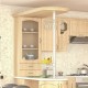 Горен кухненски витринен шкаф Paula 50ВПМ-E20