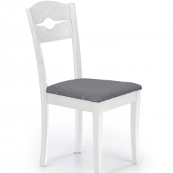 Трапезен стол модел Manfred, бял - Трапезни столове