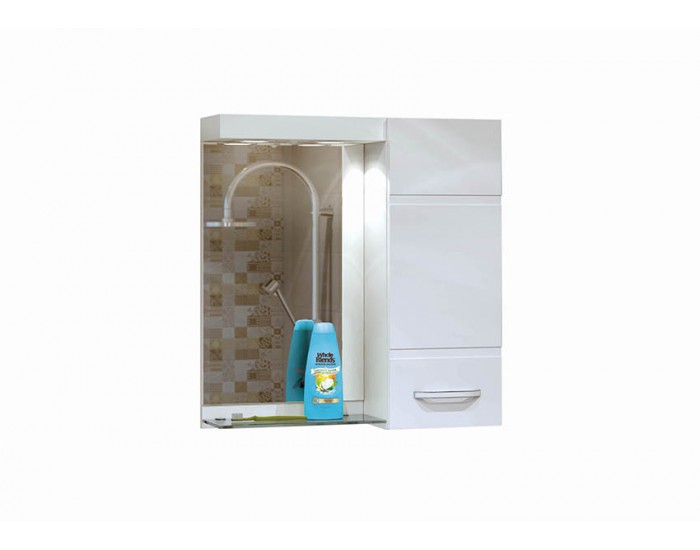 Горен шкаф с огледало - Шкафове за баня