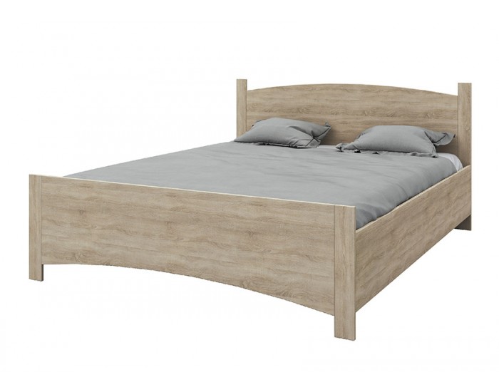 Легло модел 261, за матрак 160/200,  сонома - Легла