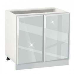 Кухненски шкаф Гланц МДФ 1002, долен с рафт - Модулни кухни
