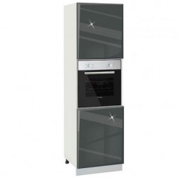 Кухненски шкаф Гланц МДФ 602Ф, шкаф за фурна - Модулни кухни