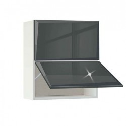 Кухненски шкаф Гланц МДФ 60Г, горен с рафт - Genomax