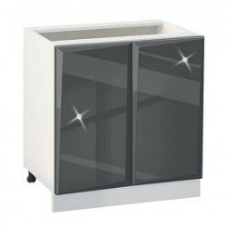 Кухненски шкаф Гланц МДФ 802, долен с рафт - Модулни кухни