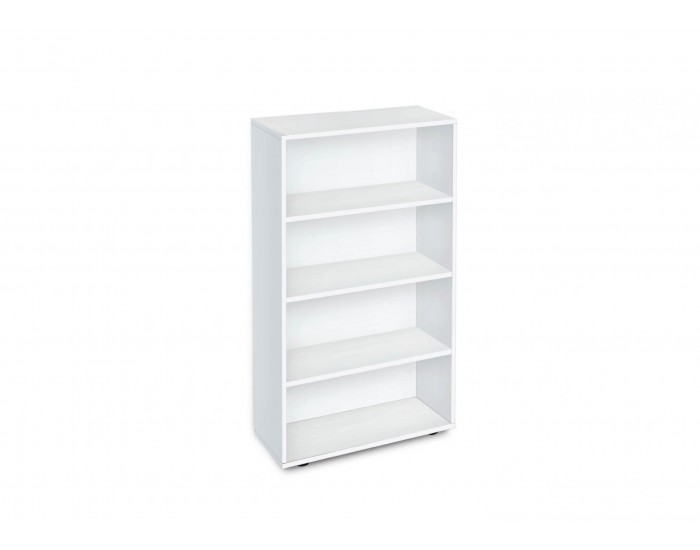 Етажерка BM-Ava-4, бяло гладко