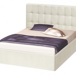 Легло Мебели Богдан Aria BM01, слонова кост с табла Catleia, слонова кост - Bogdan Furniture G
