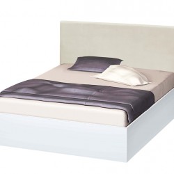 Легло Мебели Богдан Hey BM, бяло с табла Teks, слонова кост - Bogdan Furniture G