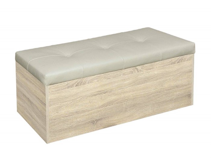 Табуретка – ракла Практика, сонома с беж