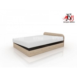 Легло Приста модел 3, сонома тъмна, с повдигащи механизми/City 2003  - Спалня