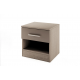 Нощно шкафче Mod 3007, Мока/Лате