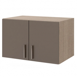 ﻿Надстройка за гардероб Mod 1004, Мока/Лате - Bogdan Furniture I